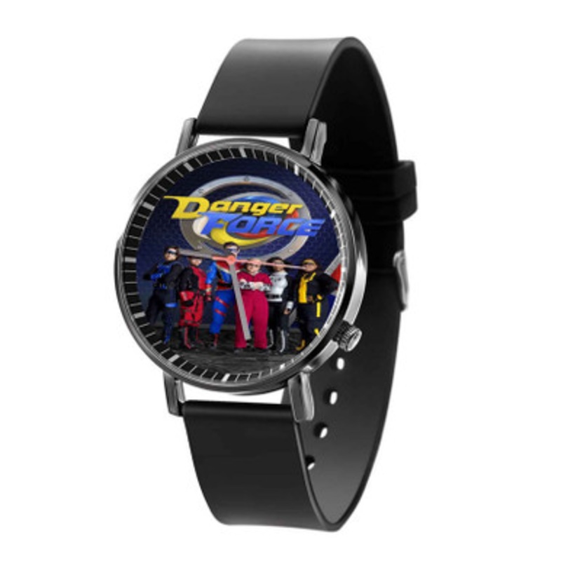 Danger Force Black Quartz Watch With Premium Gift Box for Unisex