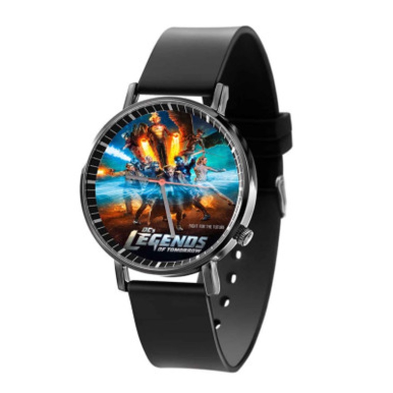 DC s Legend of Tomorrow Great Unisex Black Quartz Watch With Premium Gift Box