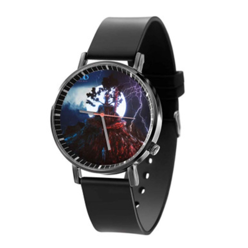 Krosis A memoir of free will Black Quartz Watch Unisex With Premium Gift Box