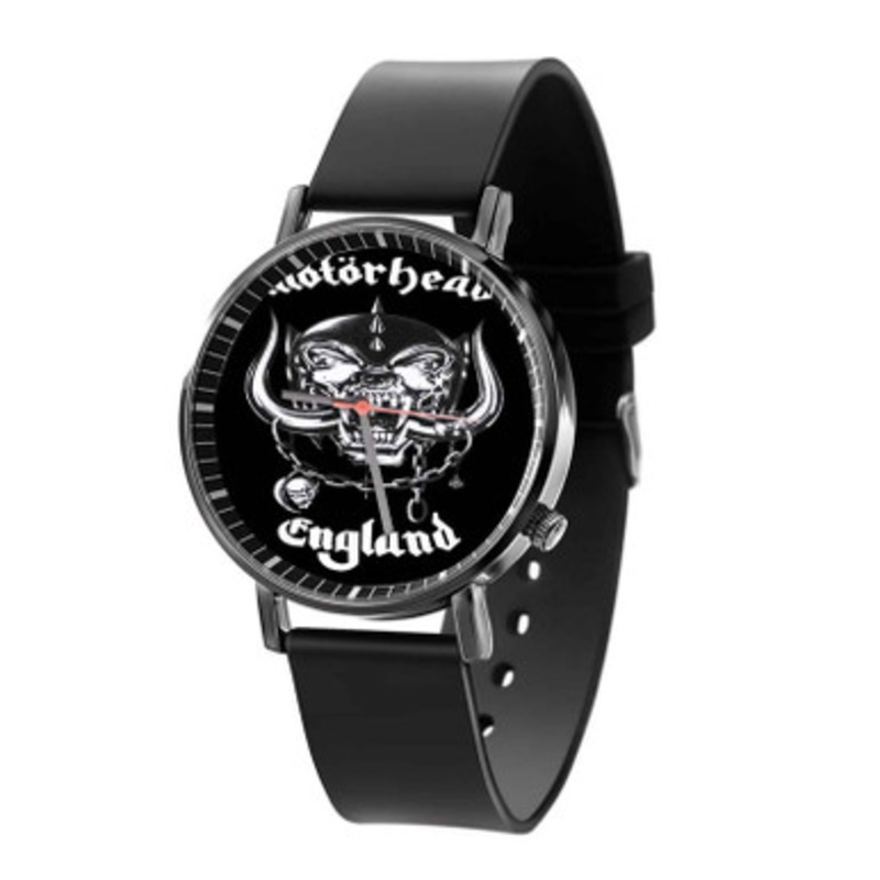 Motorhead England Black Quartz Watch Unisex With Premium Gift Box