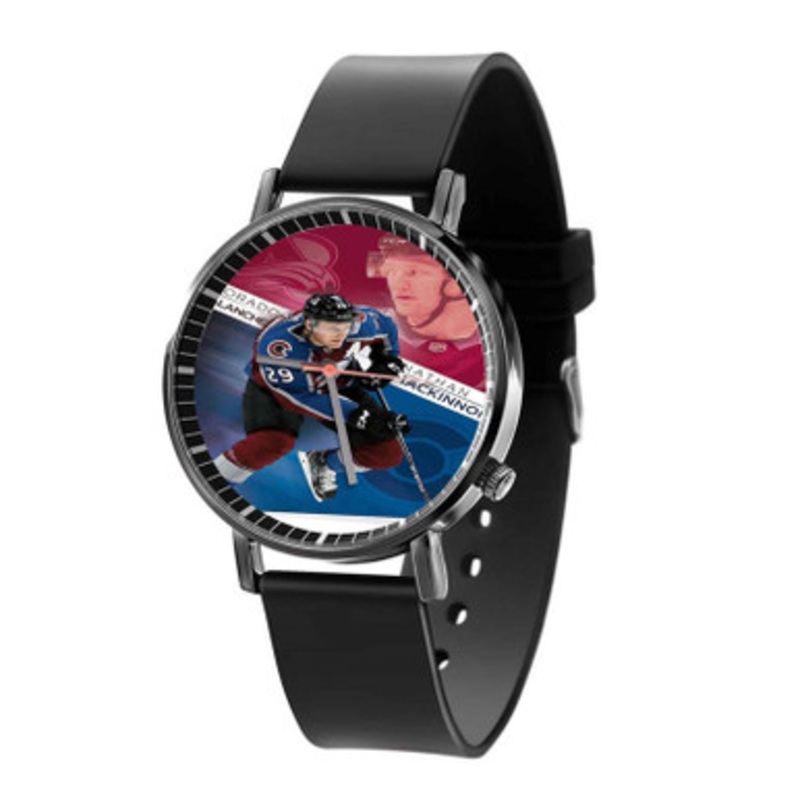 Nathan Mac Kinnon Colorado Avalanche NHL Unisex Quartz Watch With Premium Gift Box