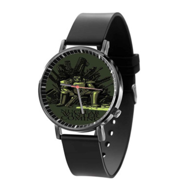 Nuclear Winter is Coming Game of Thrones Black Quartz Watch Unisex With Premium Gift Box