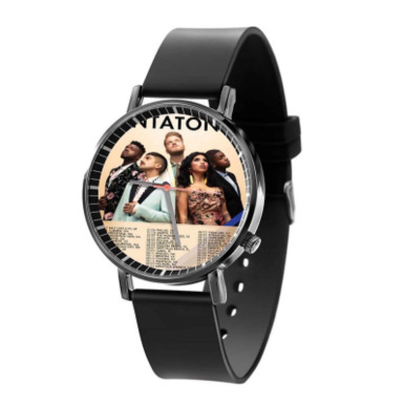 Pentatonix Arts Black Quartz Watch With Premium Gift Box for Unisex