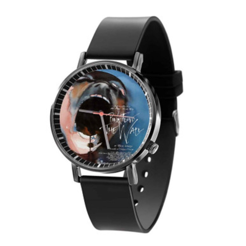 Pink Floyd The Wall Black Quartz Watch Unisex With Premium Gift Box