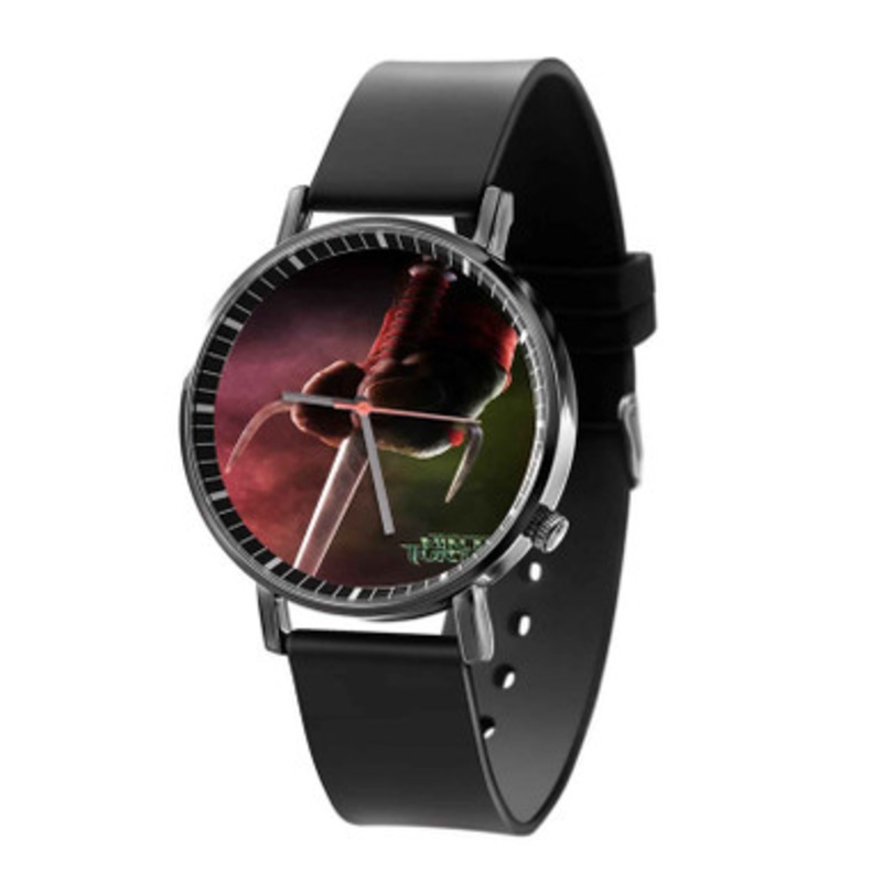 Raphael Teenage Mutant Ninja Turtles Black Quartz Watch Unisex With Premium Gift Box