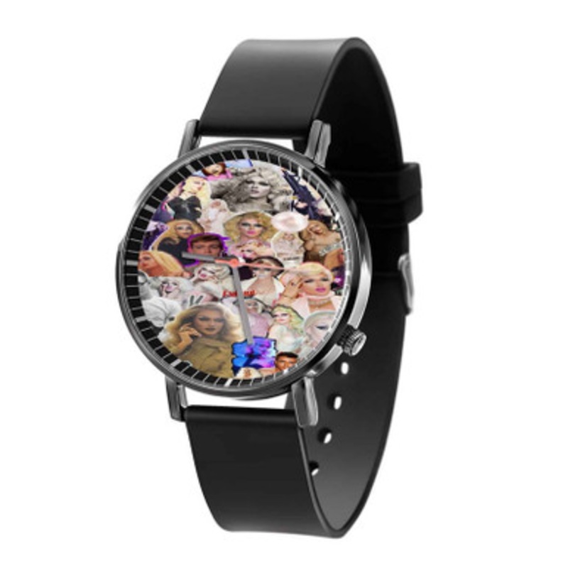 Ru Paul s Draag Race Season 7 Collage Black Quartz Watch Unisex With Premium Gift Box
