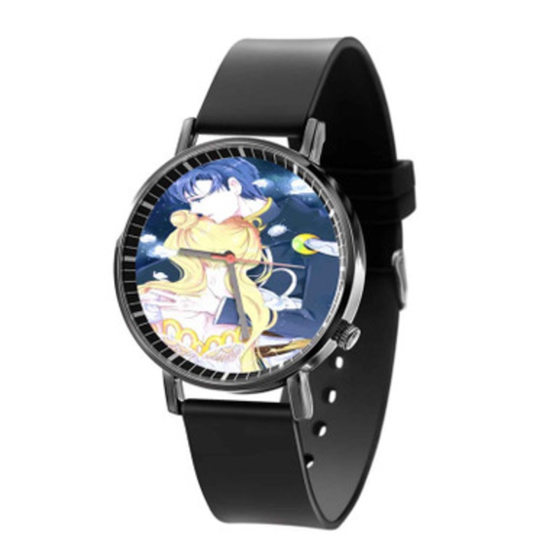 Sailor Moon Crystal Black Quartz Watch Unisex With Premium Gift Box