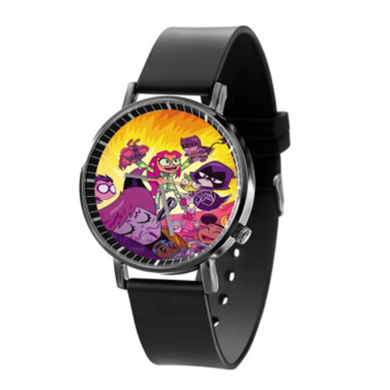 Sleep Over Teen Titans Go Unisex Quartz Watch With Premium Gift Box