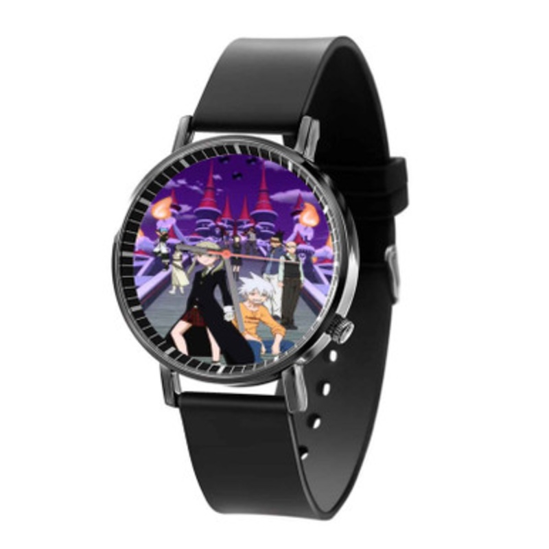 Soul Eater Not Unisex Black Quartz Watch With Premium Gift Box