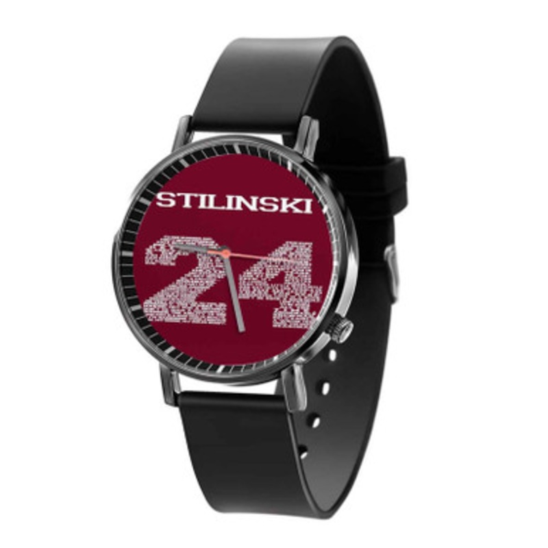 Stiles Stilinski 24 Black Quartz Watch Unisex With Premium Gift Box