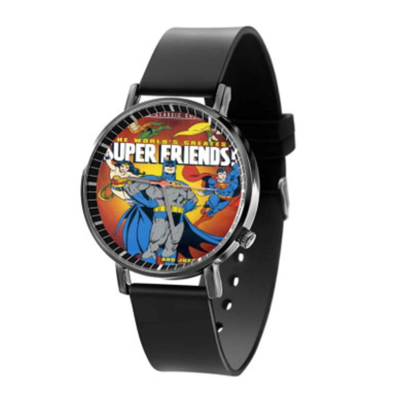 The World s Greatest Super Friends Unisex Quartz Watch With Premium Gift Box