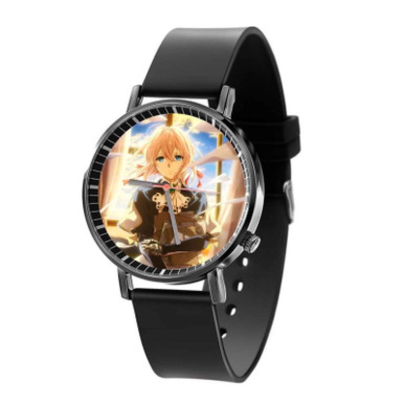 Violet Evergarden Black Quartz Watch Unisex With Premium Gift Box