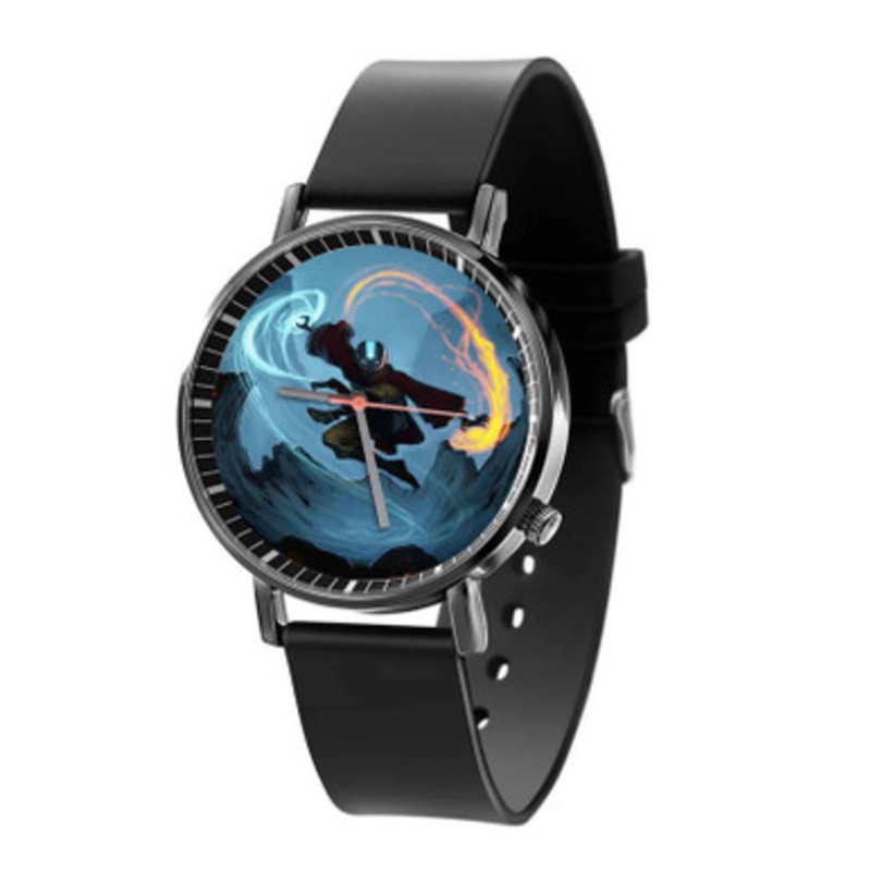 Avatar The Last Airbender Art Black Quartz Watch Unisex With Premium Gift Box