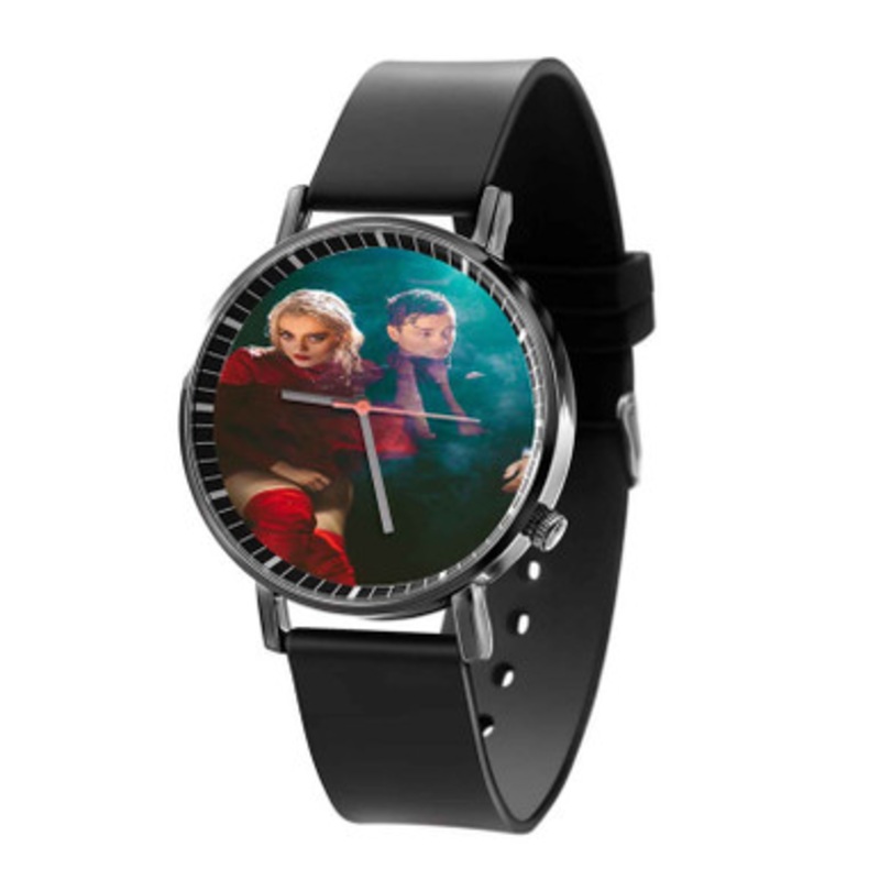 Bebe Rexha Martin Garrix Black Quartz Watch Unisex With Premium Gift Box
