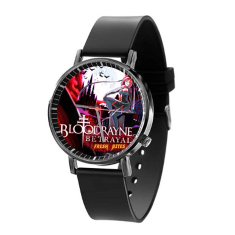 Blood Rayne Betrayal Fresh Bites Black Quartz Watch Unisex With Premium Gift Box