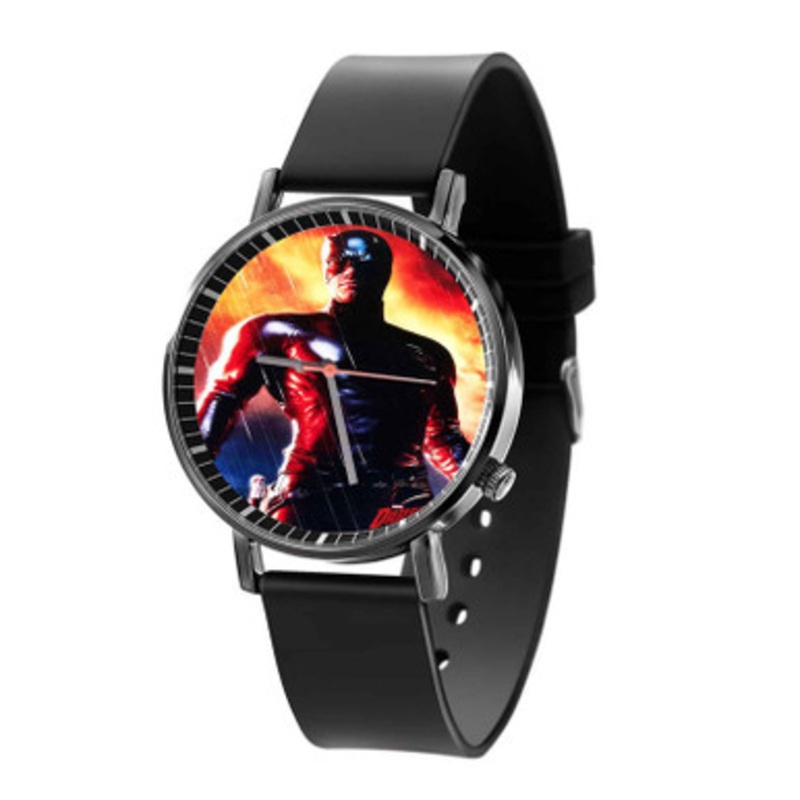 Daredevil Rain Black Quartz Watch Unisex With Premium Gift Box
