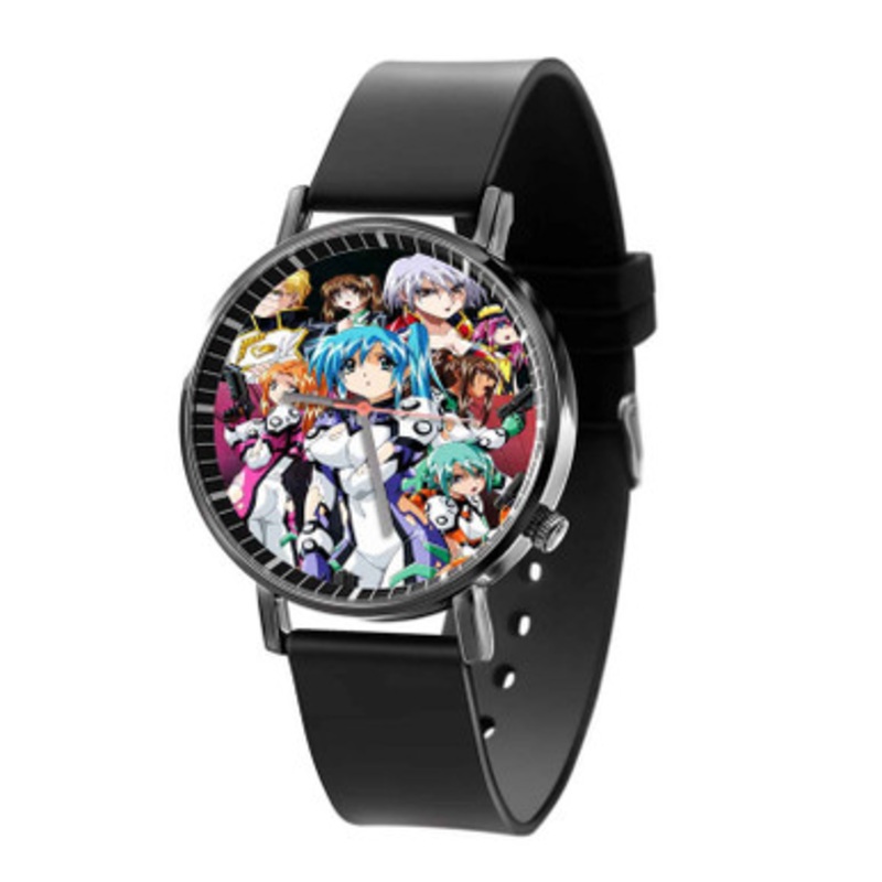 Divergence Eve Unisex Black Quartz Watch With Premium Gift Box