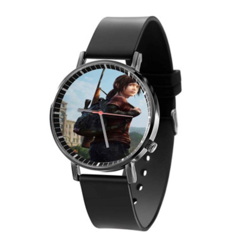 Ellie The Last of Us Unisex Black Quartz Watch With Premium Gift Box