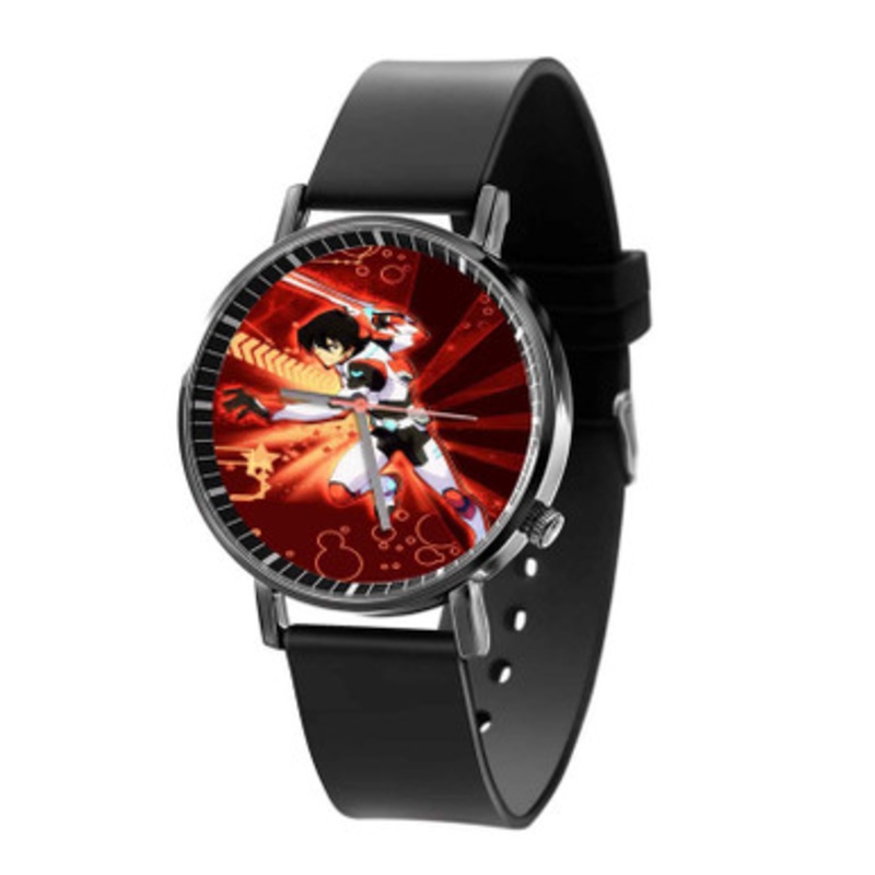 Keith Voltron Legendary Defender Black Quartz Watch Unisex With Premium Gift Box