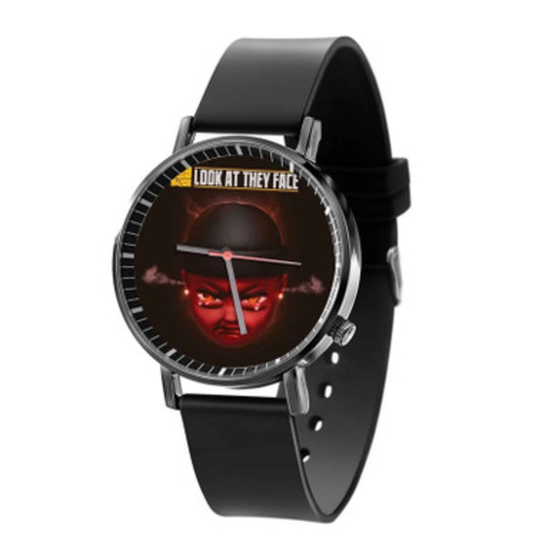 Key Glock Look At They Face Black Quartz Watch Unisex With Premium Gift Box
