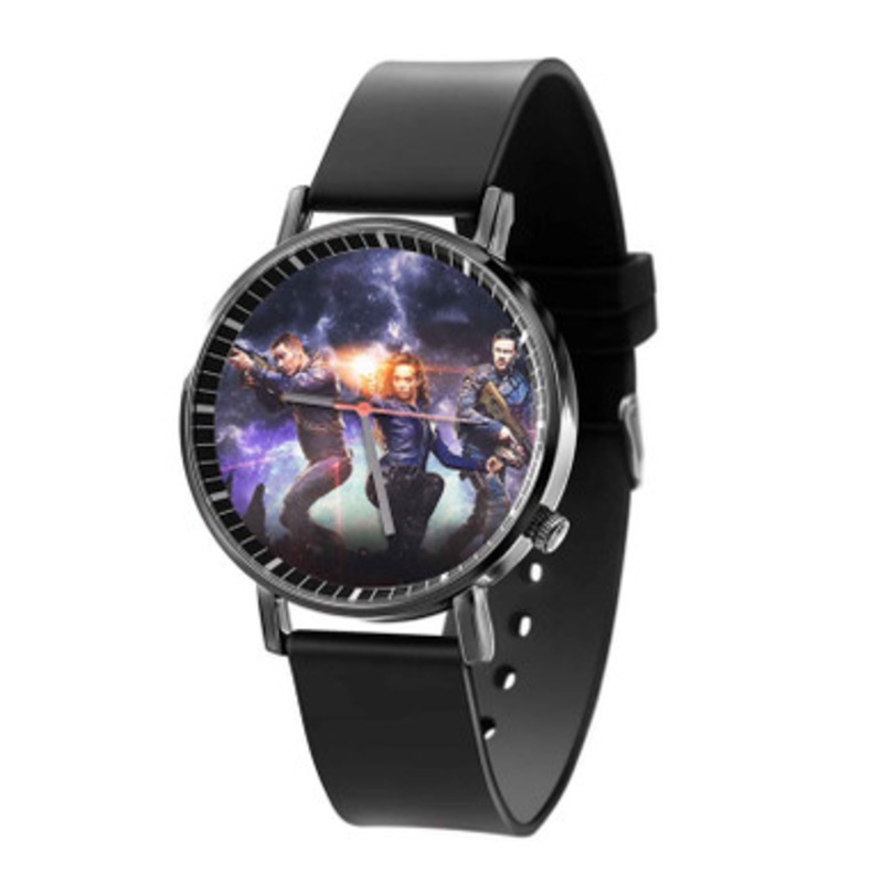 Killjoys Galaxy Unisex Black Quartz Watch With Premium Gift Box
