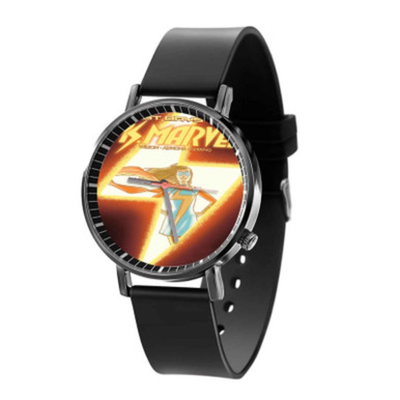 Last Days of Ms Marvel Unisex Black Quartz Watch With Premium Gift Box