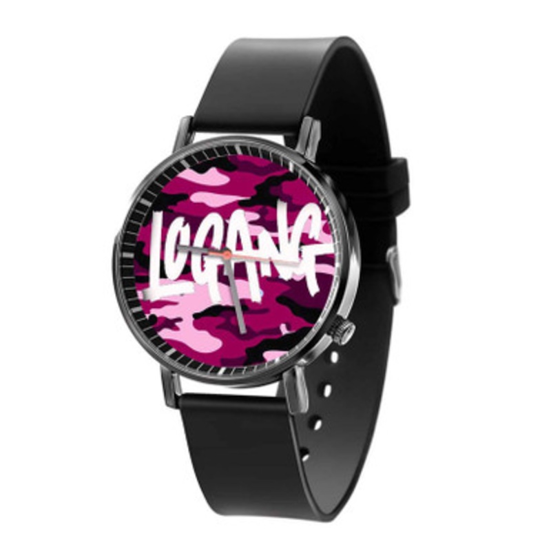 Logang Bape Black Quartz Watch Unisex With Premium Gift Box