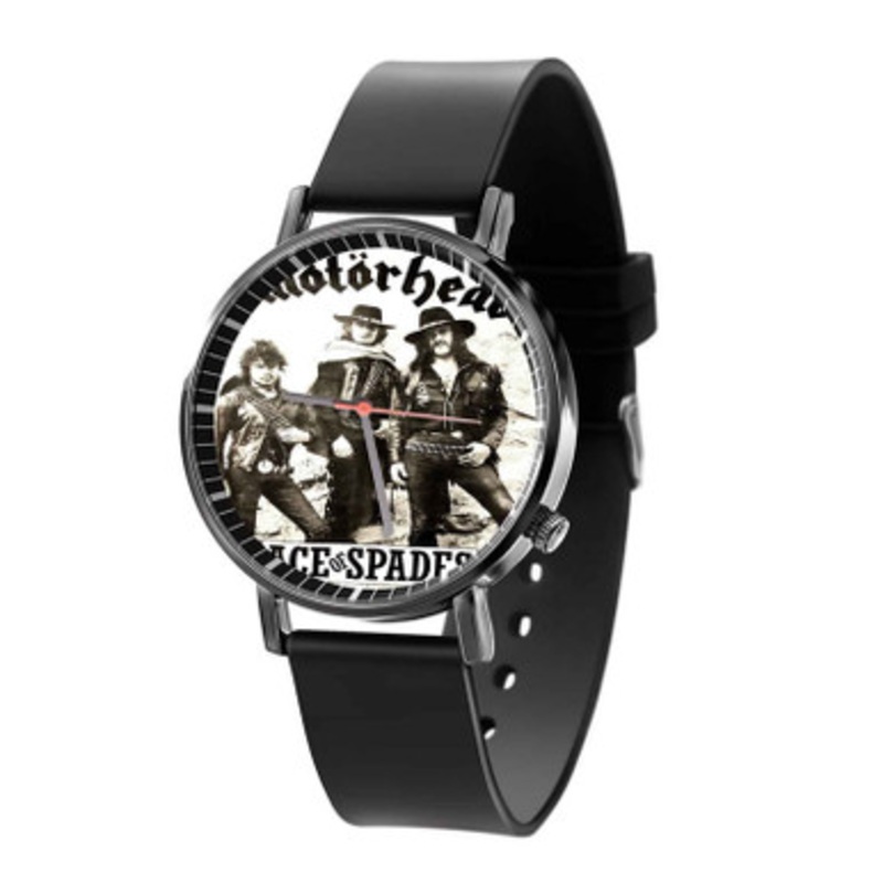 Mot rhead Ace Of Spade Band Black Quartz Watch Unisex With Premium Gift Box