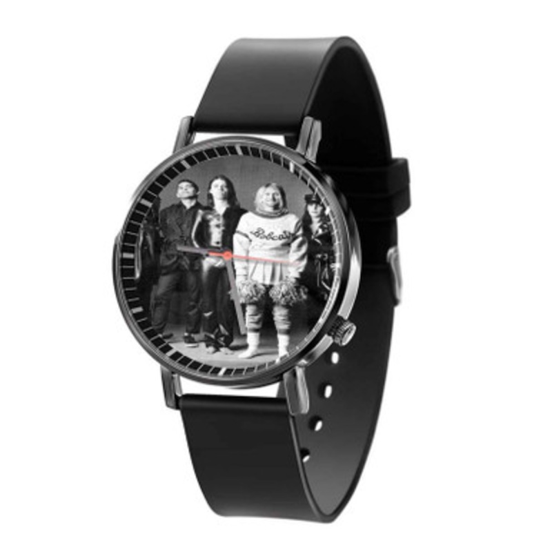 Nirvana Prints Black Quartz Watch Unisex With Premium Gift Box