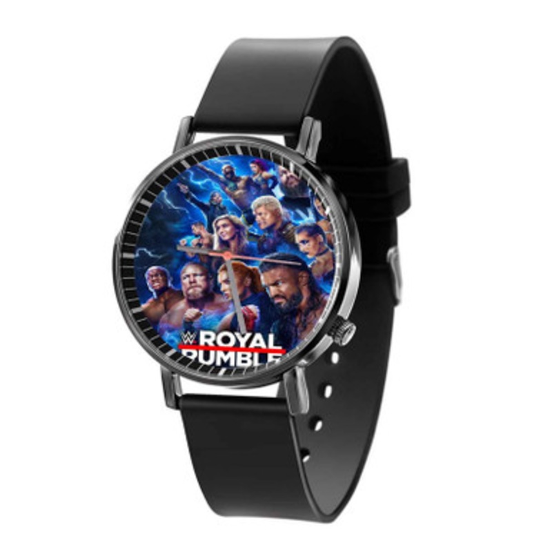 Royal Rumble 2023 Black Quartz Watch Unisex With Premium Gift Box
