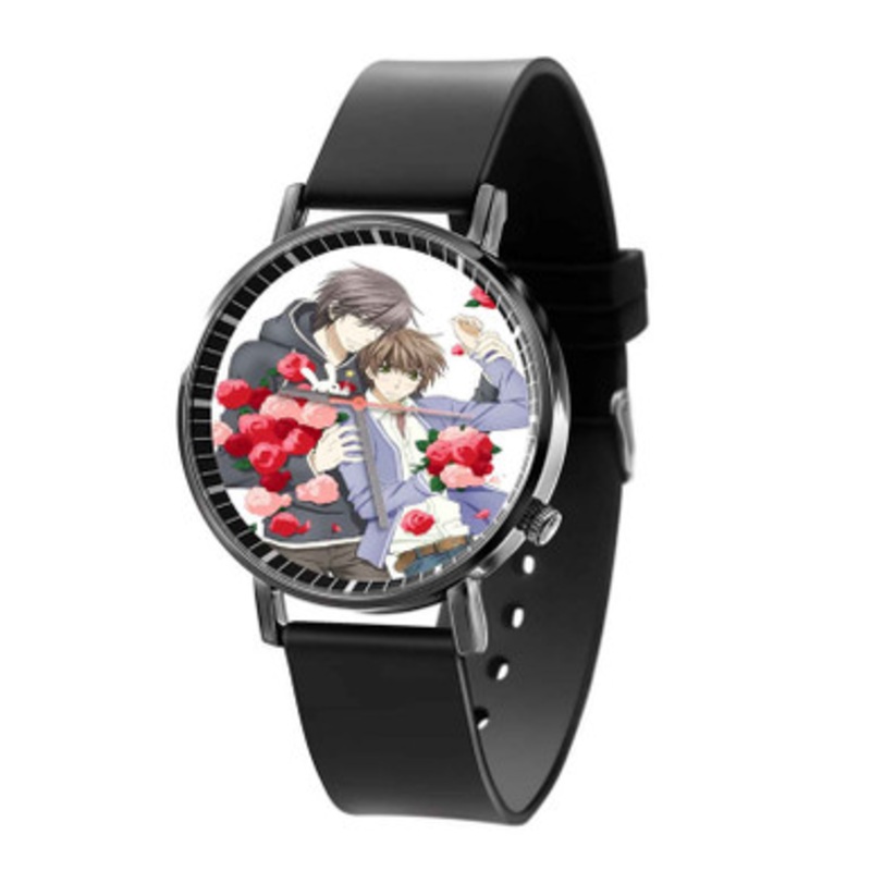 Sekai Ichi Hatsukoi Art Black Quartz Watch Unisex With Premium Gift Box