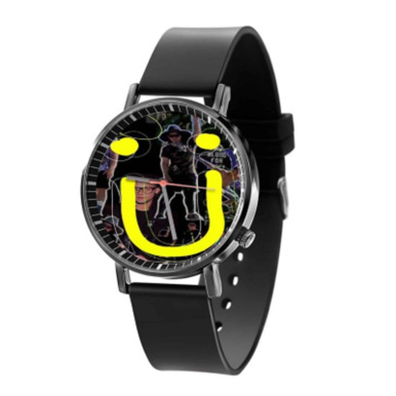 Skrillex and Diplo feat Justin Bieber Where Are Now Black Quartz Watch Unisex With Premium Gift Box