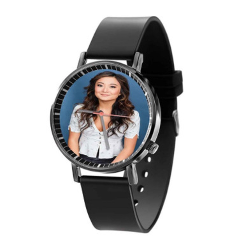 Ashley Park Black Quartz Watch With Premium Gift Box for Unisex