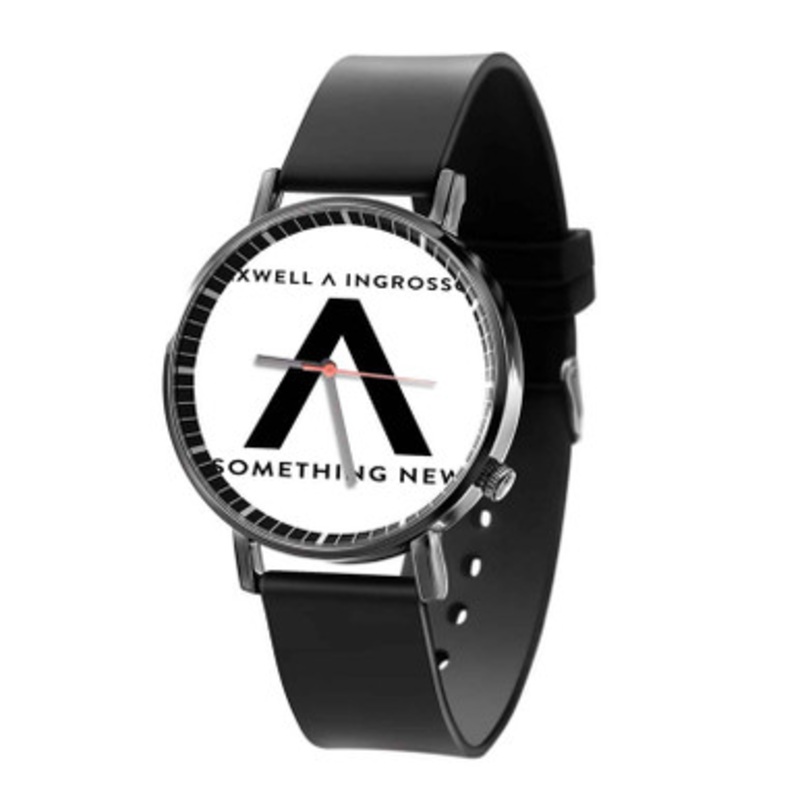 Axwell Ingrosso Black Quartz Watch Unisex With Premium Gift Box
