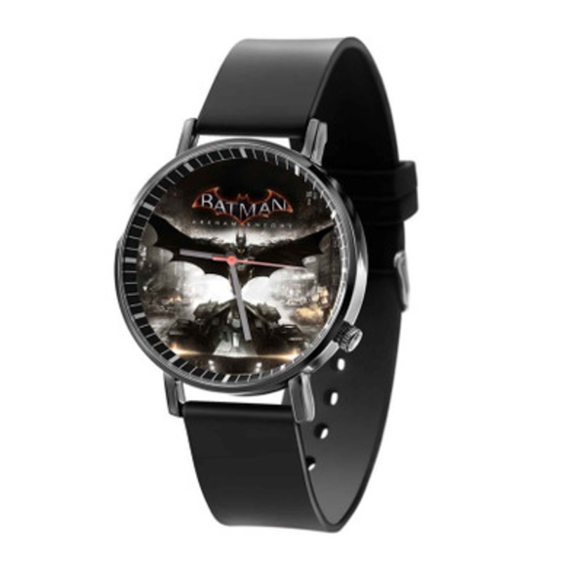 Batman Arkham Knight Game Black Quartz Watch Unisex With Premium Gift Box