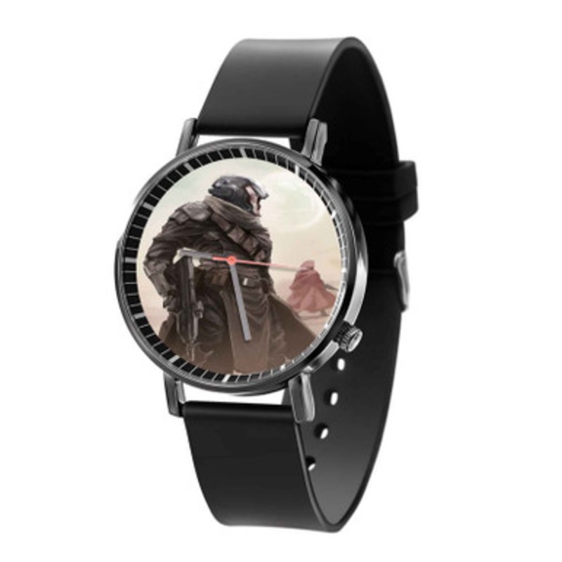 Destiny Warlock Arts Unisex Black Quartz Watch With Premium Gift Box