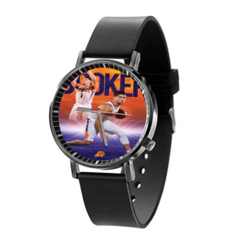 Devin Booker Phoenix Suns Black Quartz Watch With Premium Gift Box for Unisex