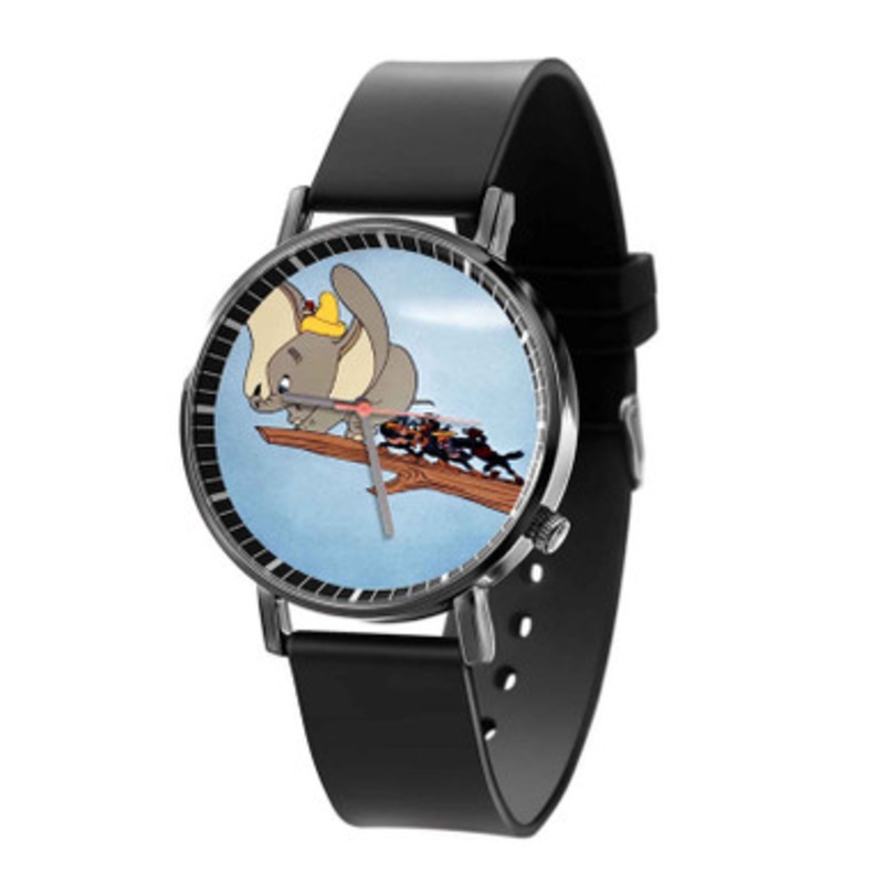 Dumbo Disney 1941 Unisex Black Quartz Watch With Premium Gift Box