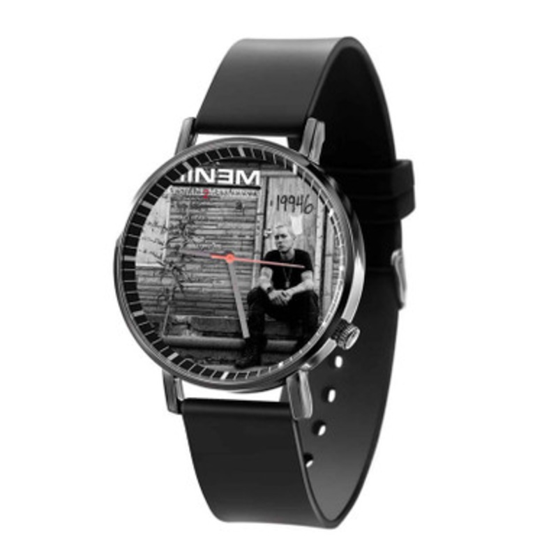 Eminem MMLP2 Black Quartz Watch Unisex With Premium Gift Box