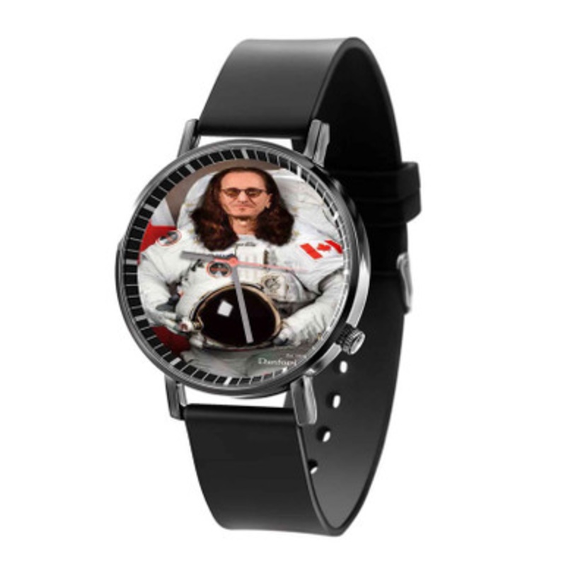 Geddy Lee Rush Astronaut Black Quartz Watch Unisex With Premium Gift Box