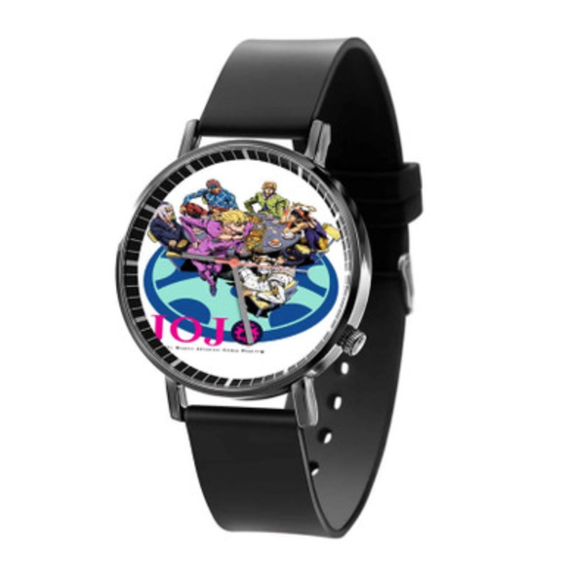 Jo Jo s Bizarre Adventure Manga Black Quartz Watch With Premium Gift Box for Unisex