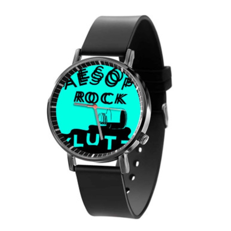Klutz Aesop Rock Black Quartz Watch With Premium Gift Box for Unisex
