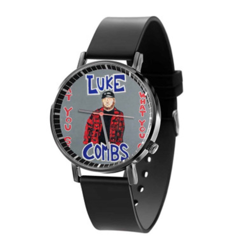 Luke Combs What You See Is What You Get Unisex Quartz Watch With Premium Gift Box