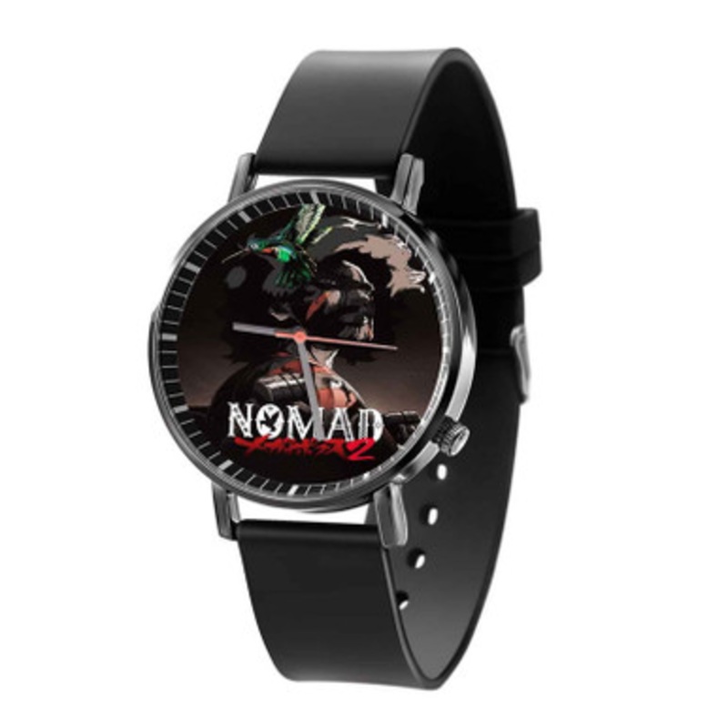 Megalo Box Black Quartz Watch With Premium Gift Box for Unisex