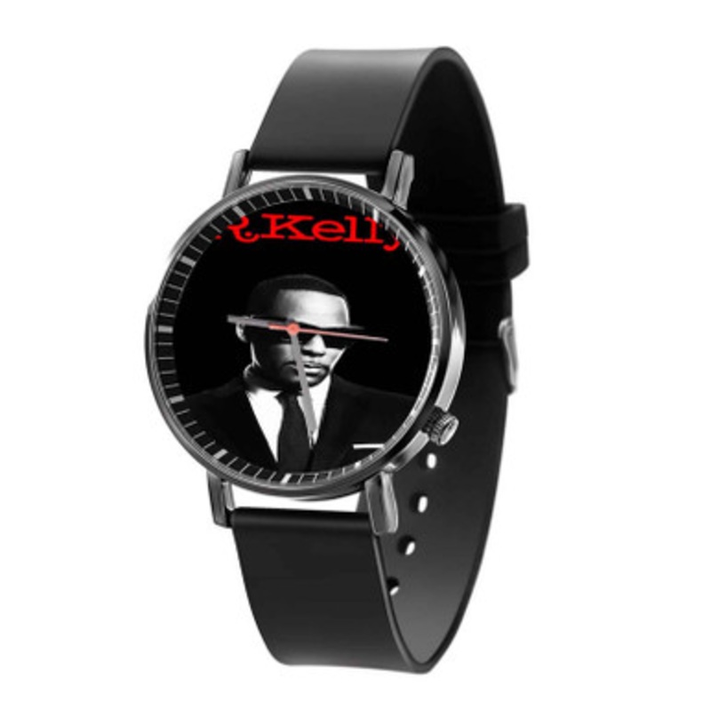 R Kelly Black Quartz Watch Unisex With Premium Gift Box