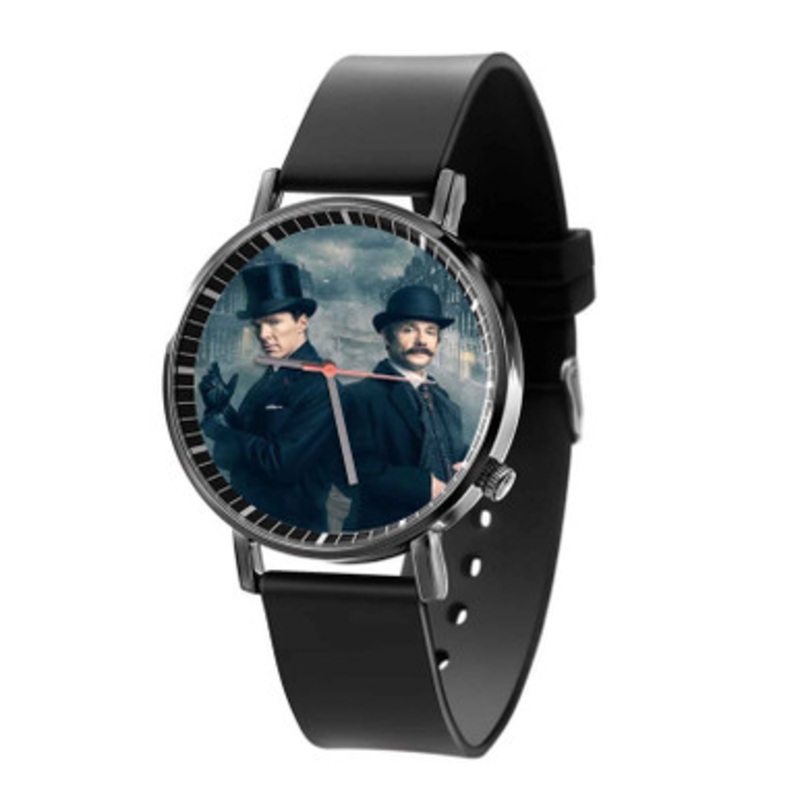 Sherlock The Abominable Bride Black Quartz Watch Unisex With Premium Gift Box