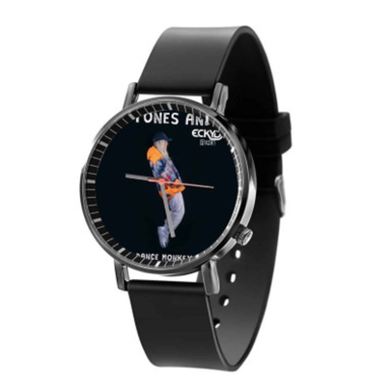 Tones and I Dance Monkey Black Quartz Watch Unisex With Premium Gift Box