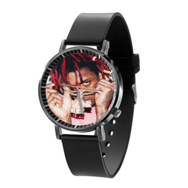 Trippie Redd Black Quartz Watch Unisex With Premium Gift Box