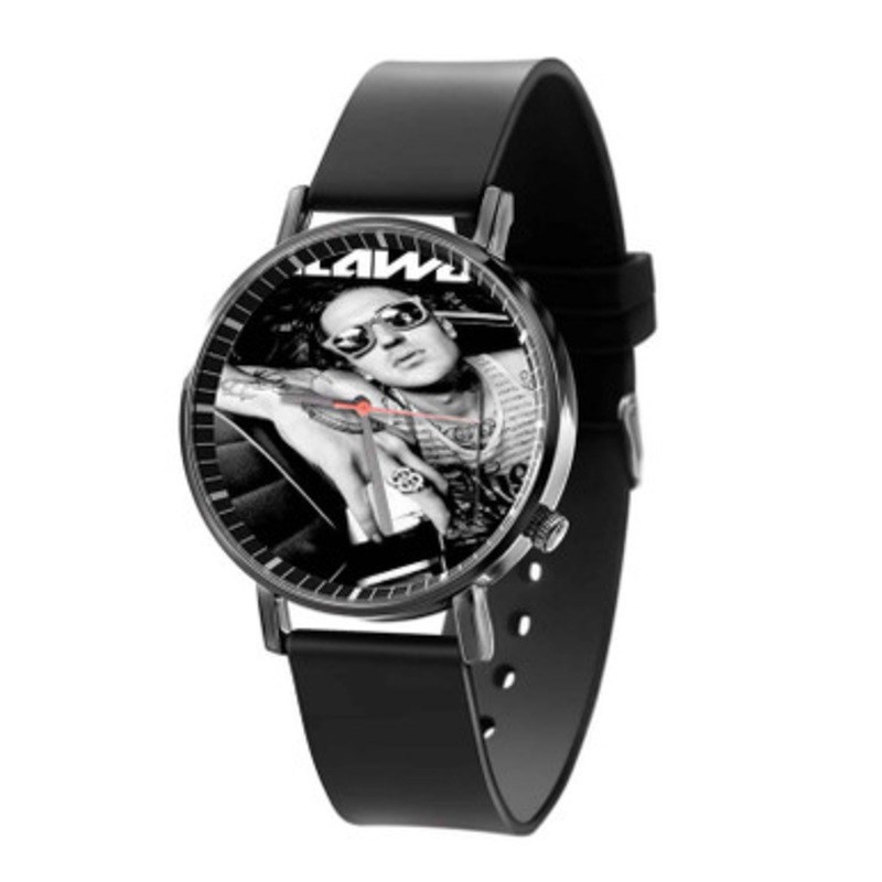 Yelawolf Black Quartz Watch Unisex With Premium Gift Box