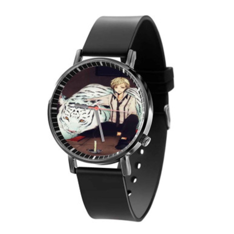 Atsushi Nakajima Bungou Stray Dogs Unisex Black Quartz Watch With Premium Gift Box